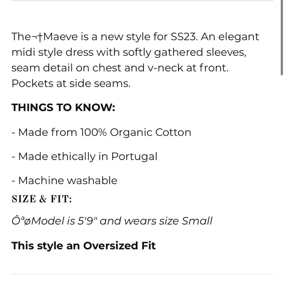 Beaumont Organic Maeve Organic Cotton Dress in Soft Sage - Picture 6 of 12